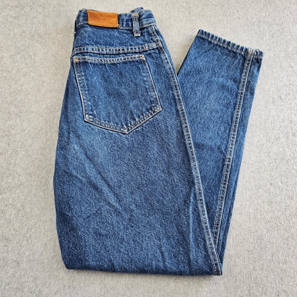 CALVIN KLEIN | High Waisted Mom Jeans Made in USA Medium Wash Blue Sz 10 Vintage